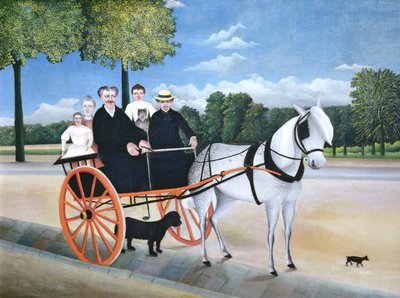 La Trampa del Viejo Junier, 1908 de Henri Rousseau